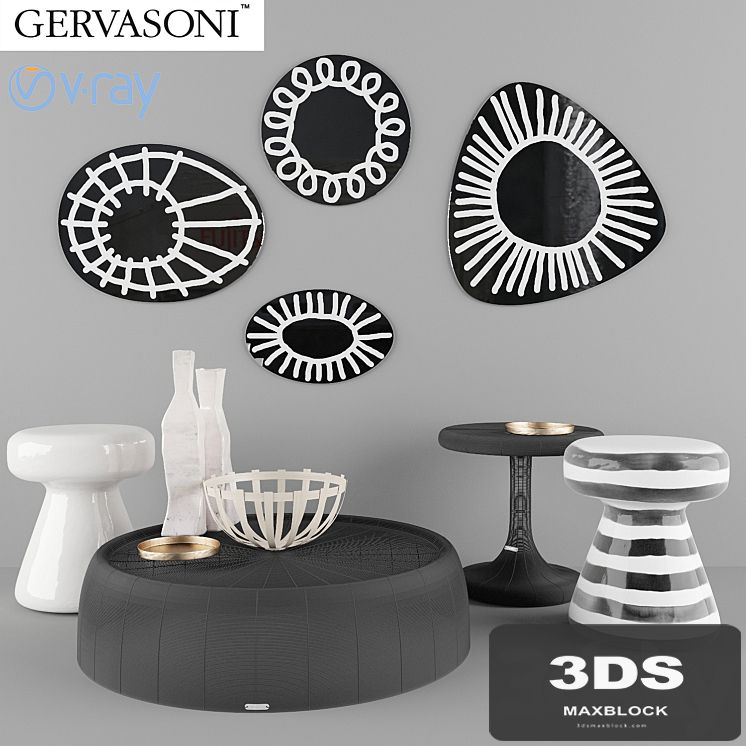 Coffee tables & Mirrors_GERVASONI