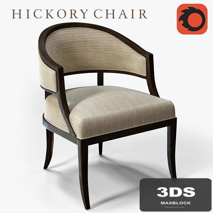Hickory Chair Claude Chair 5412-23