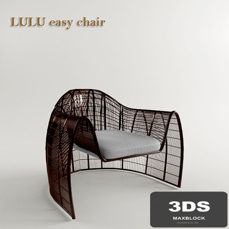 lulu easy chair by kenneth cobonpue
