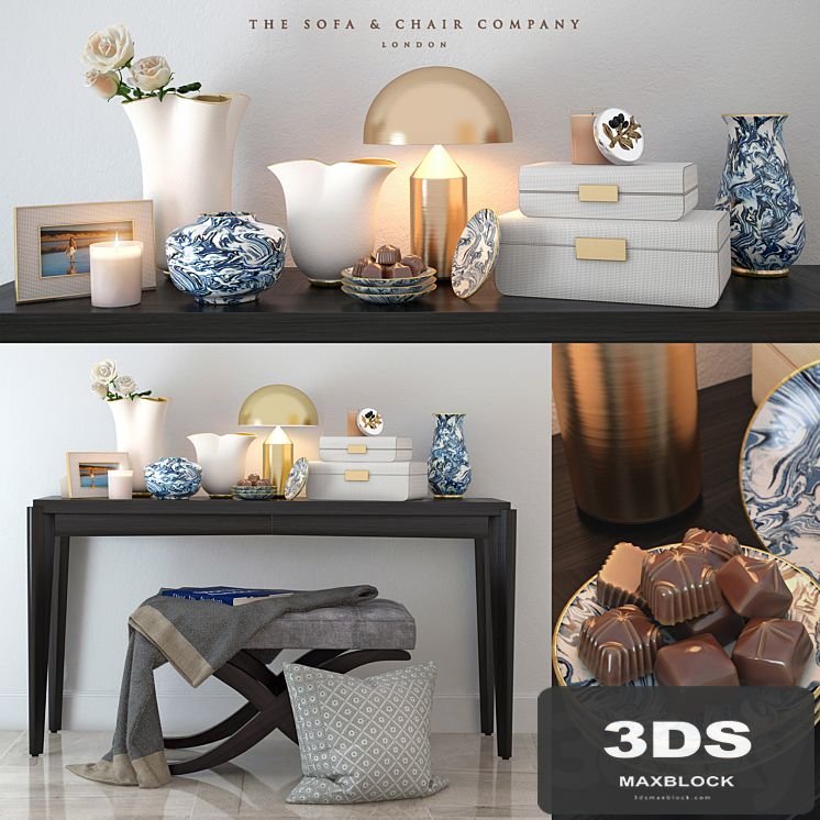 Decor set The Sofa &amp; Chair Company
