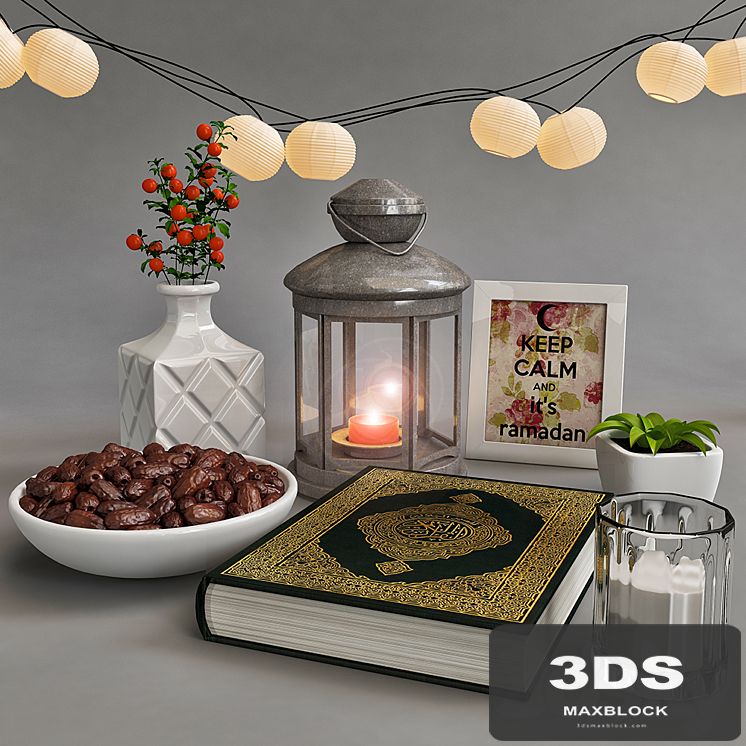 Decorative set for Ramadan