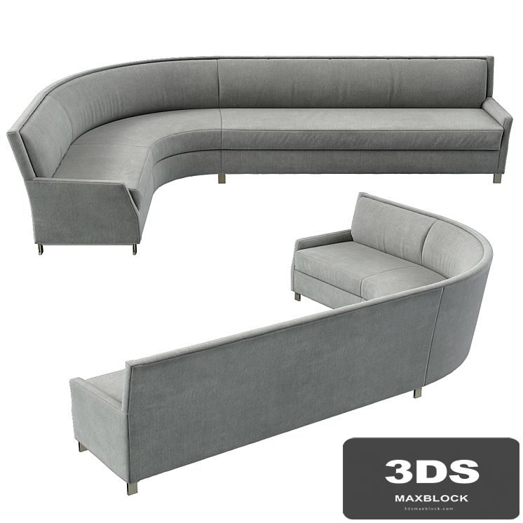 Perry Street Boomerang Sofa