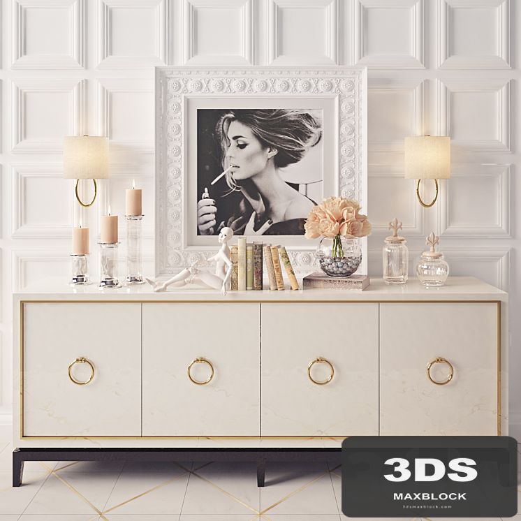 Galimberti Nino Asmara + decorative set