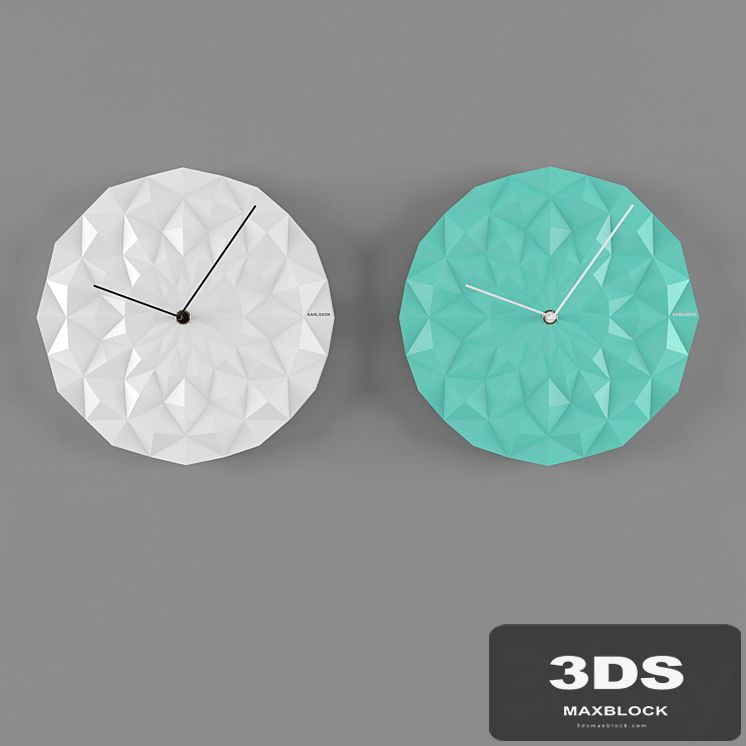 Clock Karlsson Facet