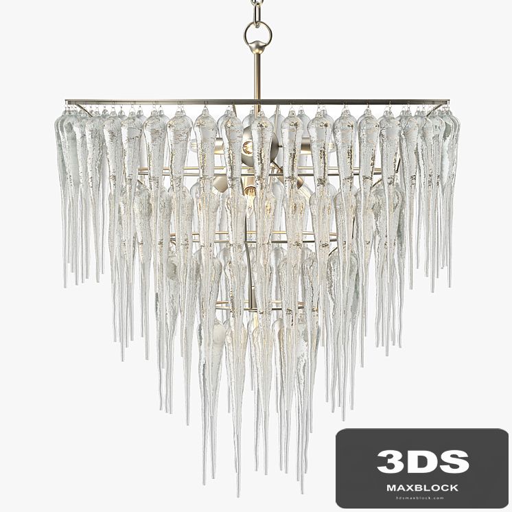 Currey and Company Icecap Chandelier