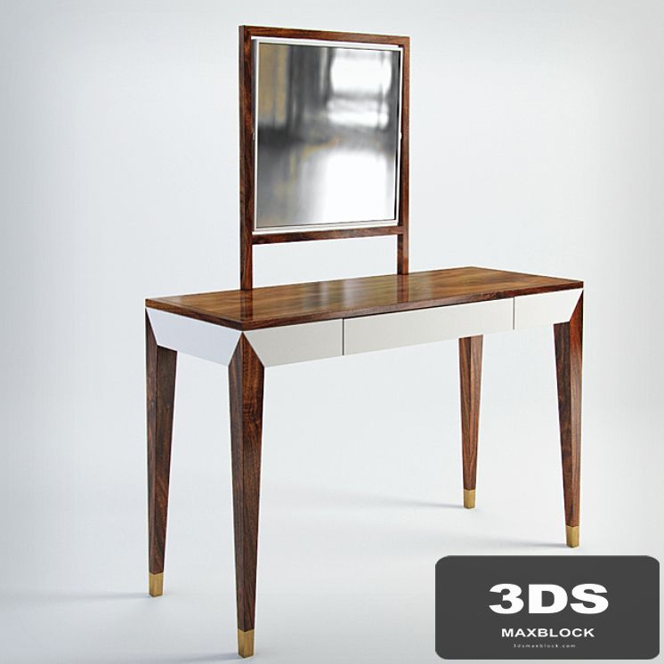 GRAMERCY HOME - DRAPER VANITY WITH MIRROR 1301031