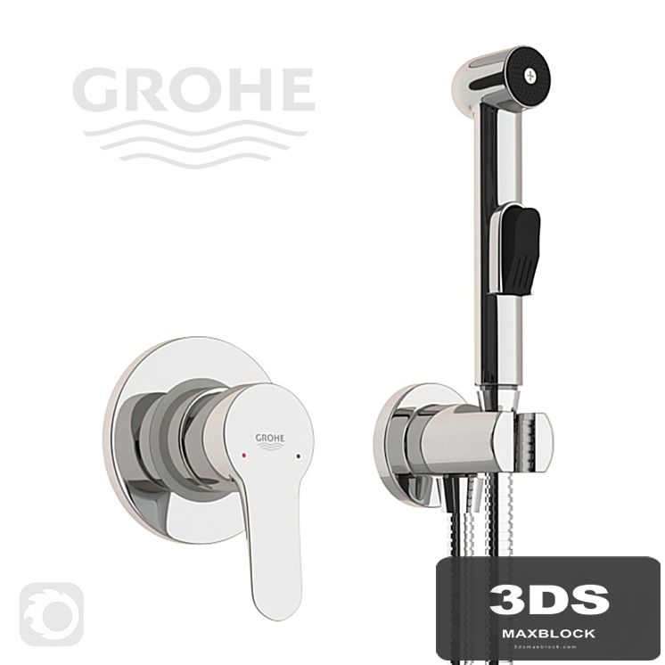 Hygienic shower Grohe BauEdge 28343007