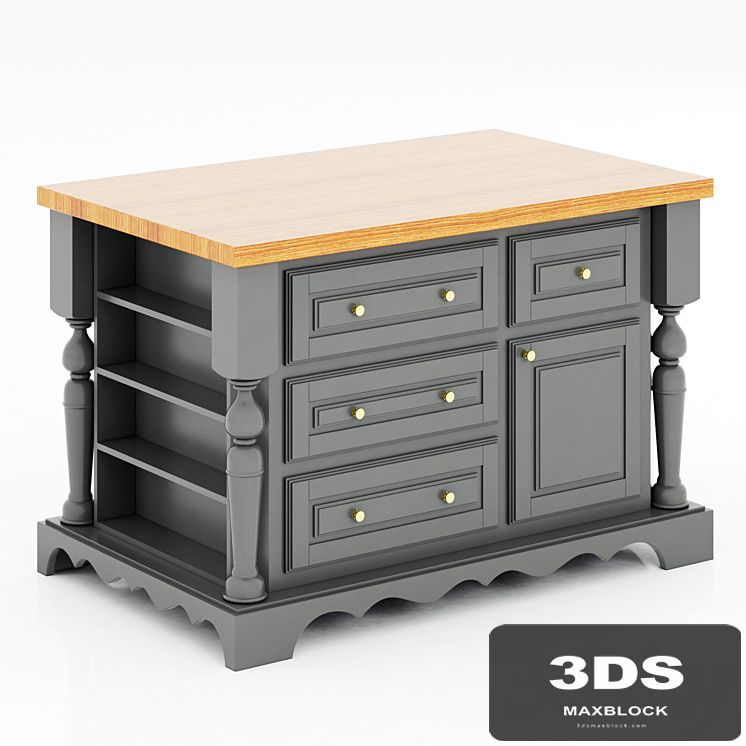 Lyn Design Kitchen Island