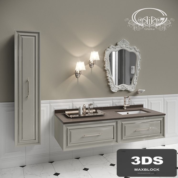 Set of bathroom furniture Gaia # 1
