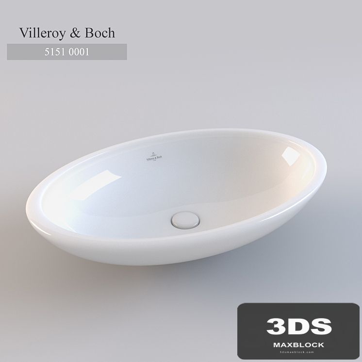 Washbasin Villeroy &amp; Boch Loop &amp; Friends 5151 0001