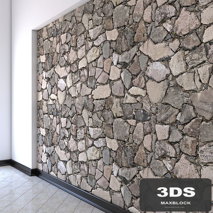 Butovaya masonry from natural stones