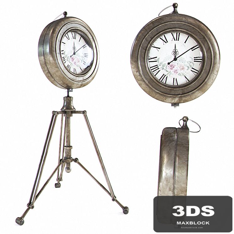 Retro clock