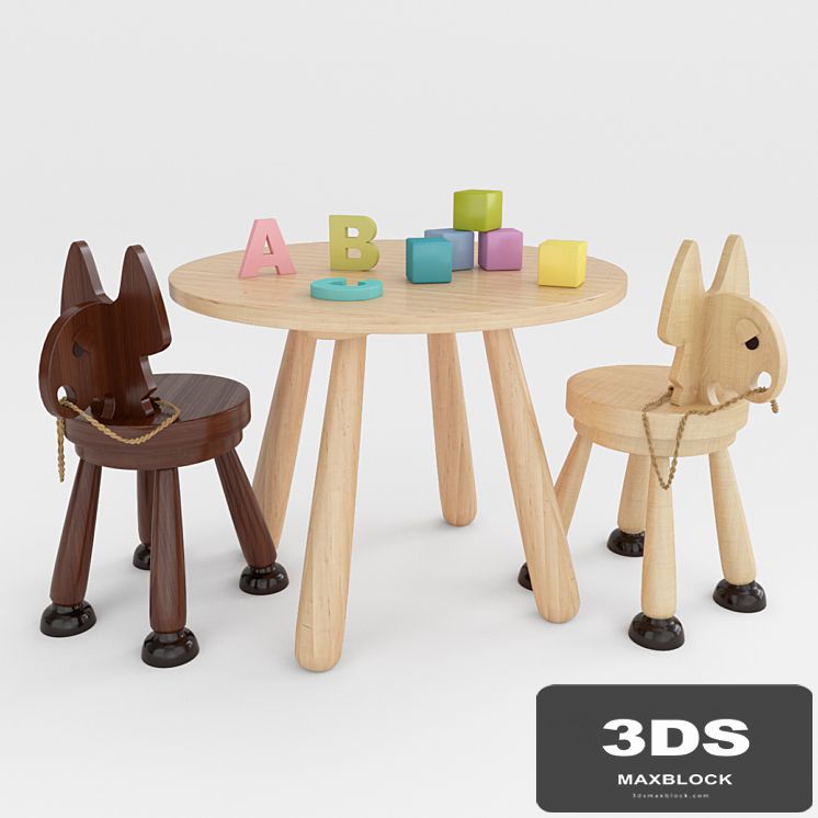 Children's furniture set (Forest Manufactories)