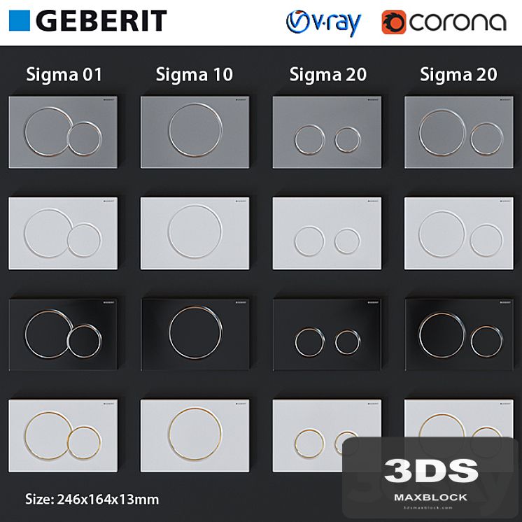Geberit Sigma 01/10/20
