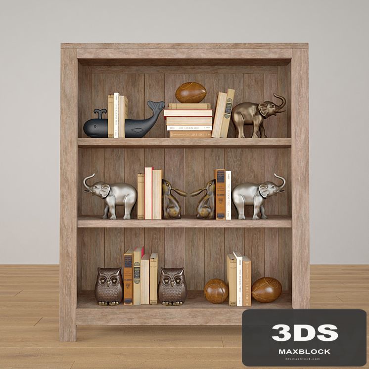 Bookends from Restoration Hardware