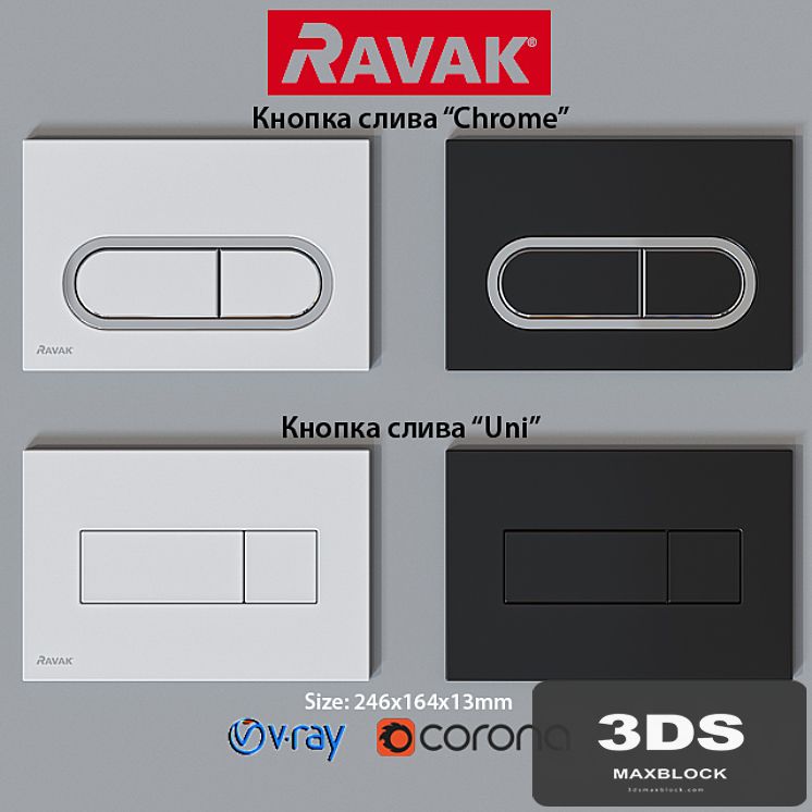 Ravak Uni / Chrome