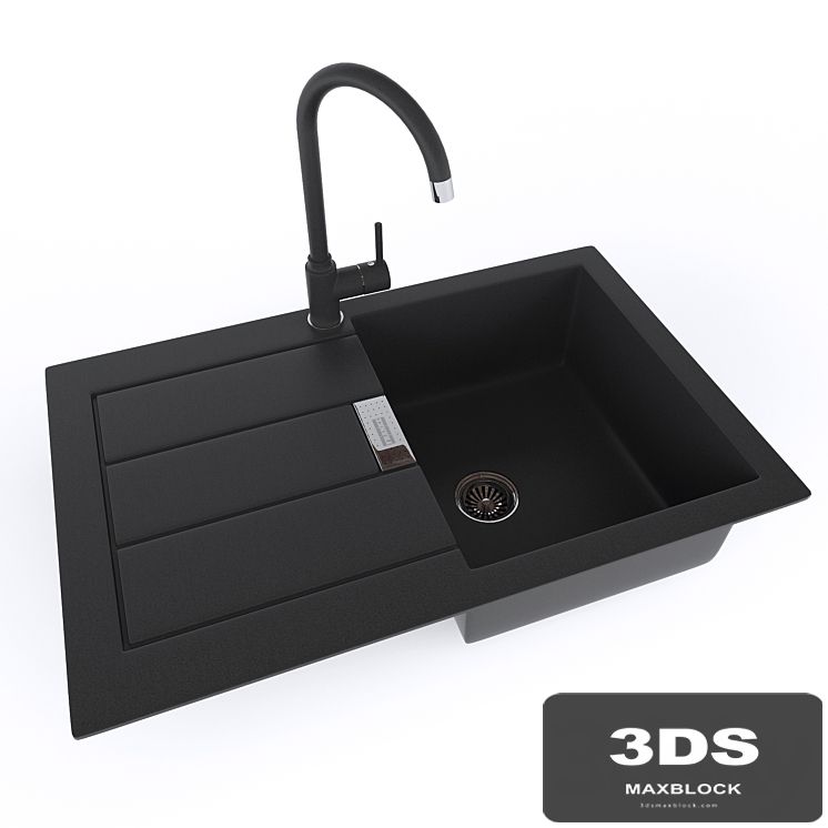 Sink and faucet Franke