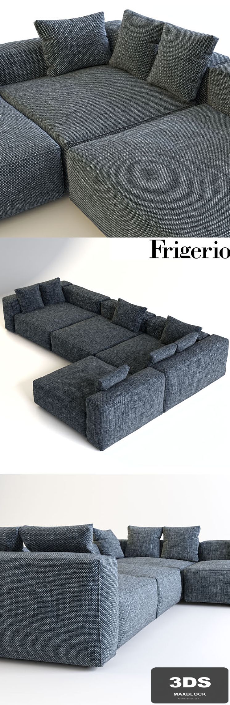 Corner sofa Frigerio Cooper