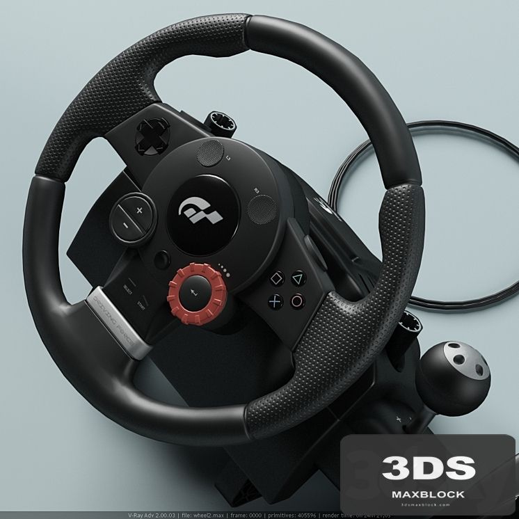 Game steering wheel Logitech G35