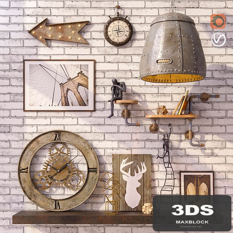Decorative set LOFT