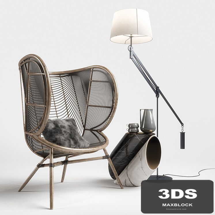 Greige Design Olaf Chair Set