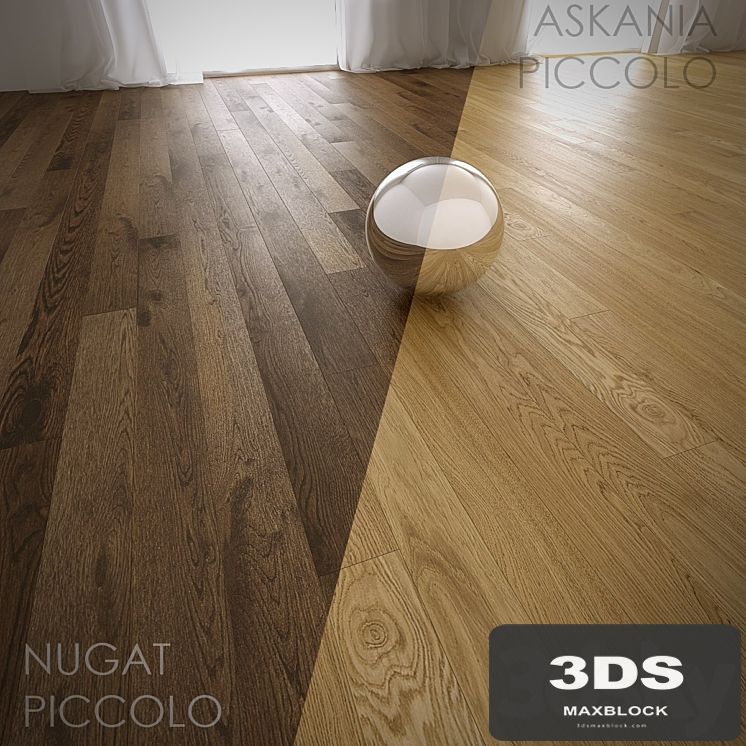 4 types of parquet, barlinek, collection Pure line (MultiTexture + FloorGenerator)