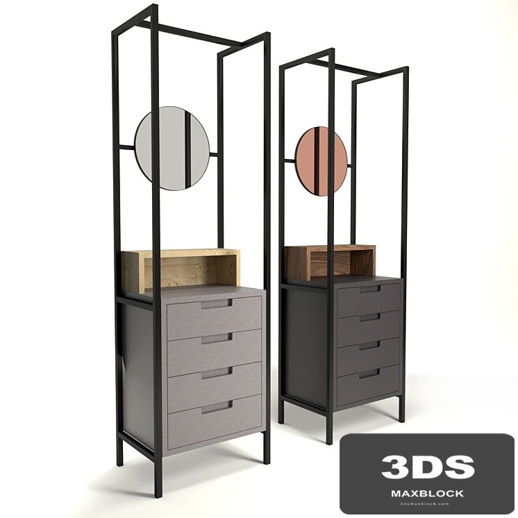 MannMade London Alexandra mirror drawers