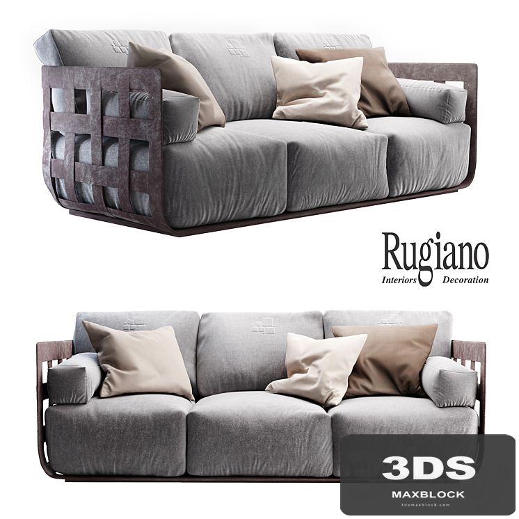 Rugiano Braid sofa