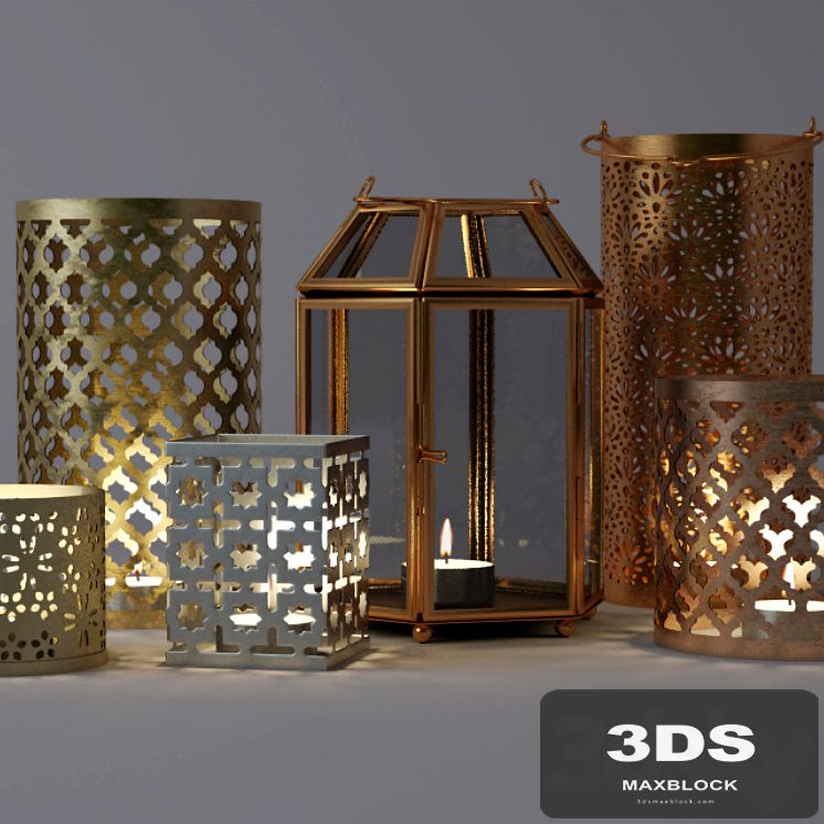 Tealightholders / H &amp; M Home