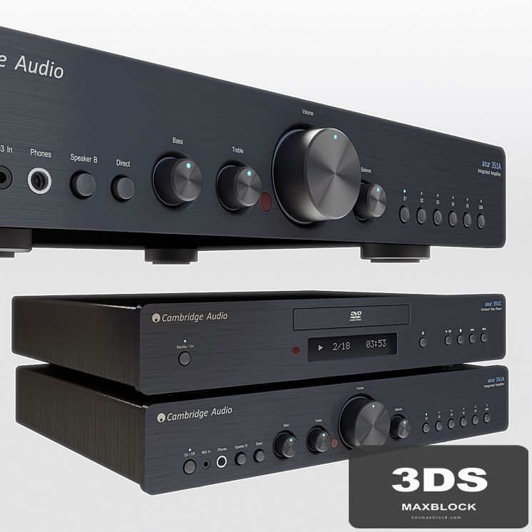 Cambridge audio. DVD player and receiver AZUR 351C AZUR 351A