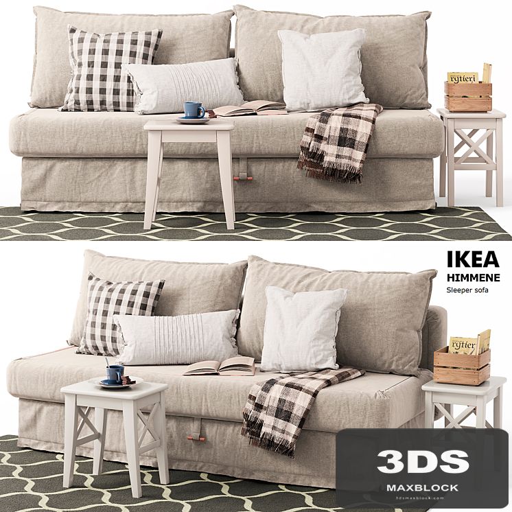 Sofa-bed HIMMANE Ikea / Sleeper sofa HIMMENE Ikea