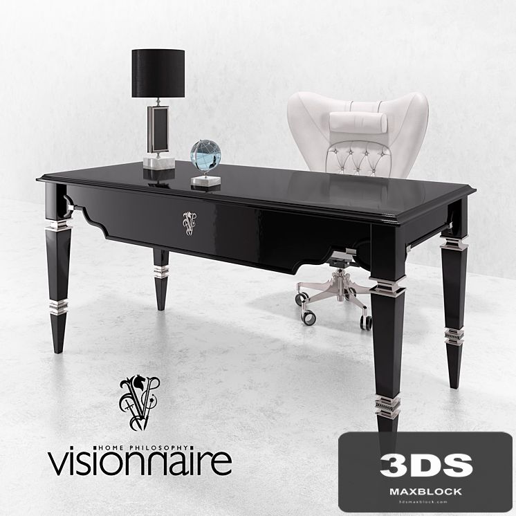 Visionnaire Desk & Armchair