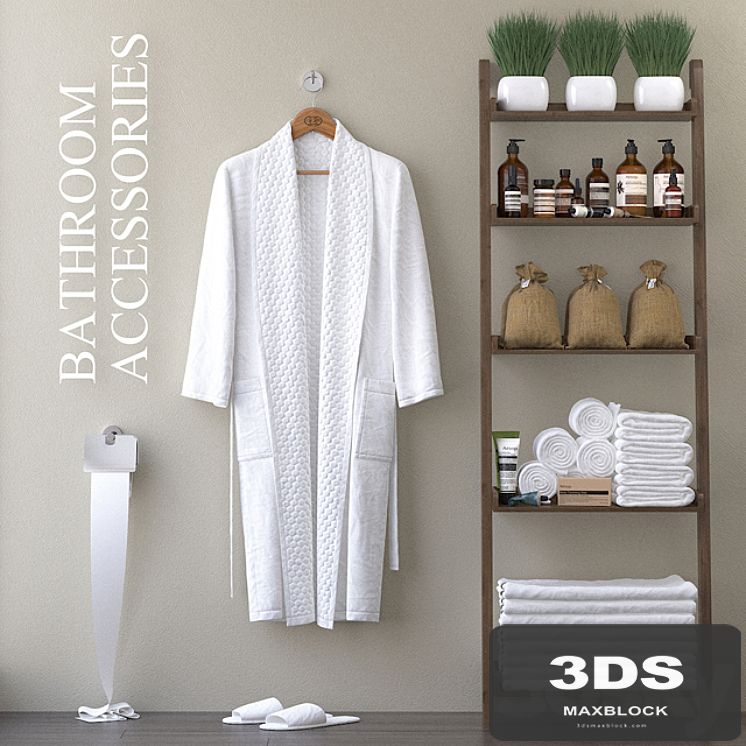 Bathrobe with bathrobe.H-1650mm.