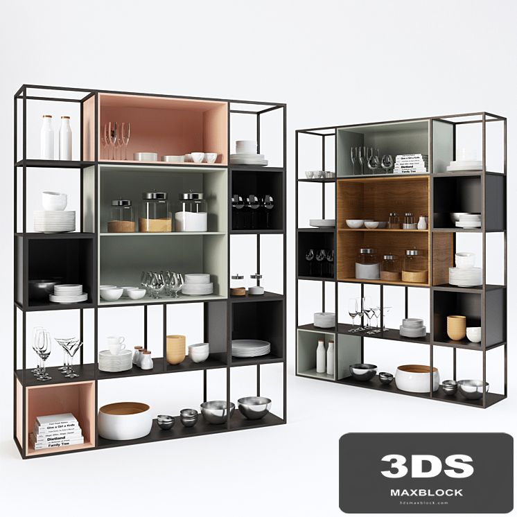 Iron shelf for kitchen 2