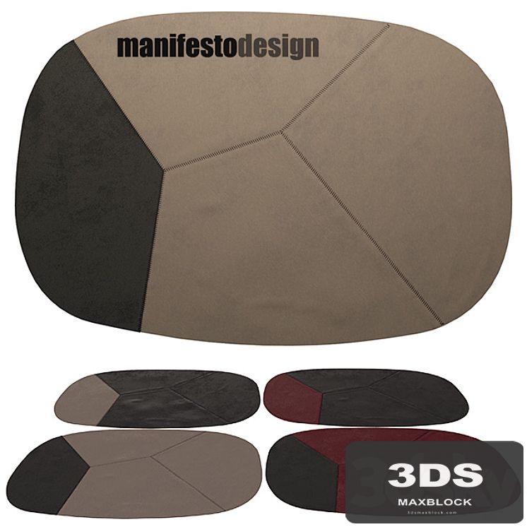 4 leather carpets Manifesto campa