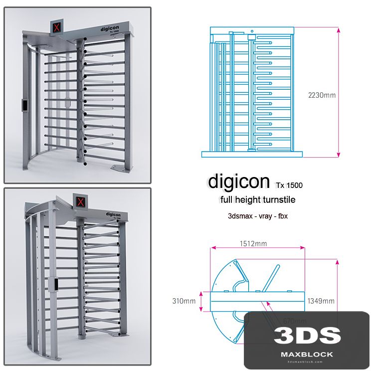 digicon turnstile