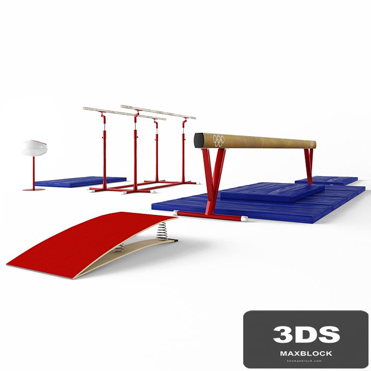 Beam gymnastic and parallel bars