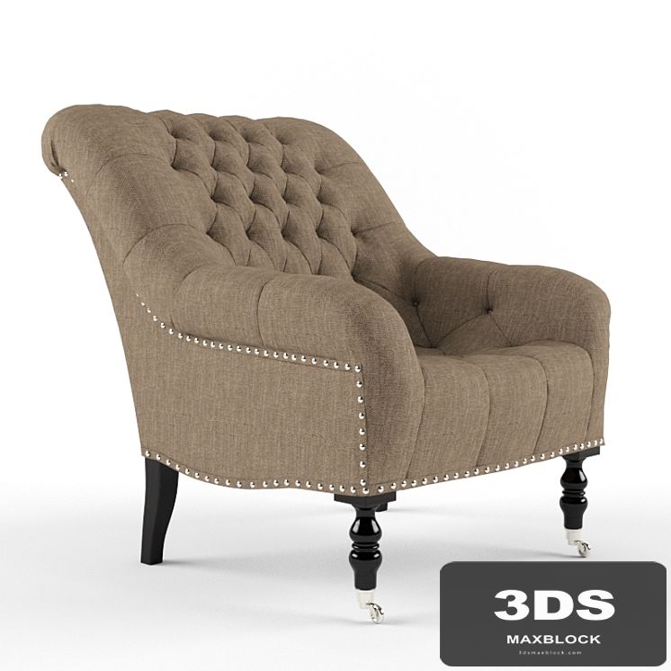 Ralph Lauren Mayfair Tufted Chair
