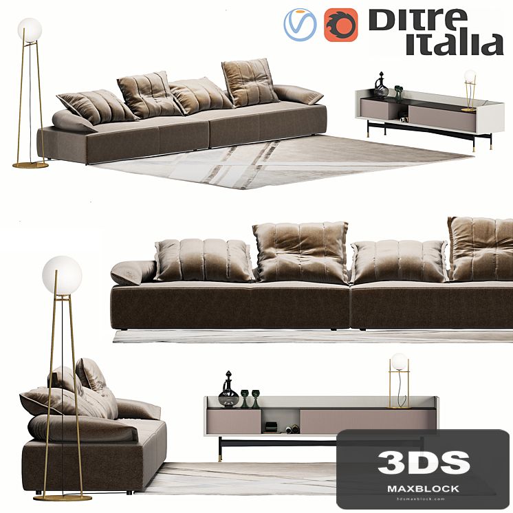 Ditre Italia Flick-Flack sofa