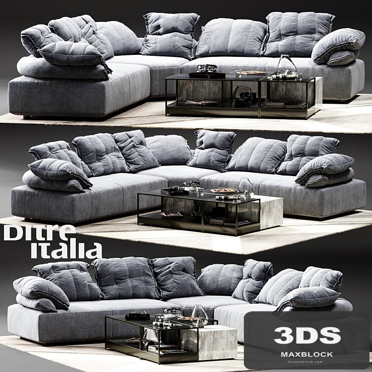 Ditre Italia Flick-Flack Corner Sofa