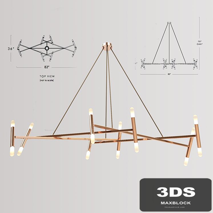 Le Diamant Chandelier