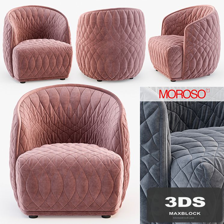 Moroso Redondo small armchair