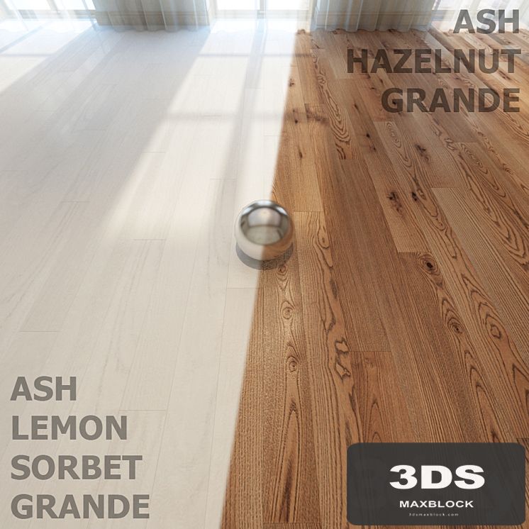 Barlinek ASH HAZELNUT GRANDE ASH LEMON SORBET GRANDE