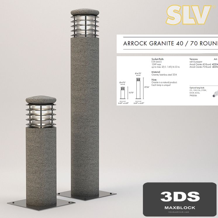 slv ARROK GRANITE ROUND