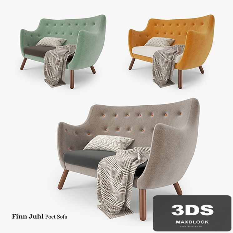 Finn Juhl Poet Sofa