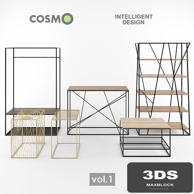 Set of Intelligent Design furniture