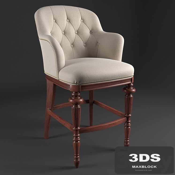 Boswell Swivel Bar Stool - Frontgate