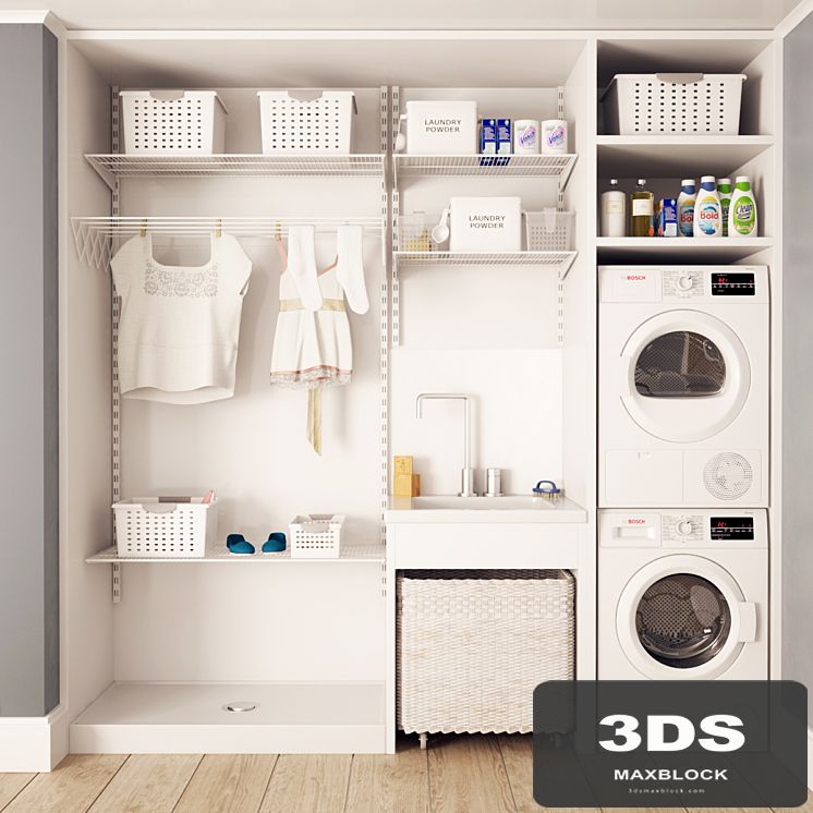 Washing and drying machine Bosch I Laundry
