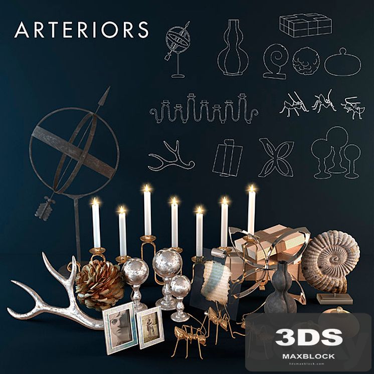 Arteriors decoration set