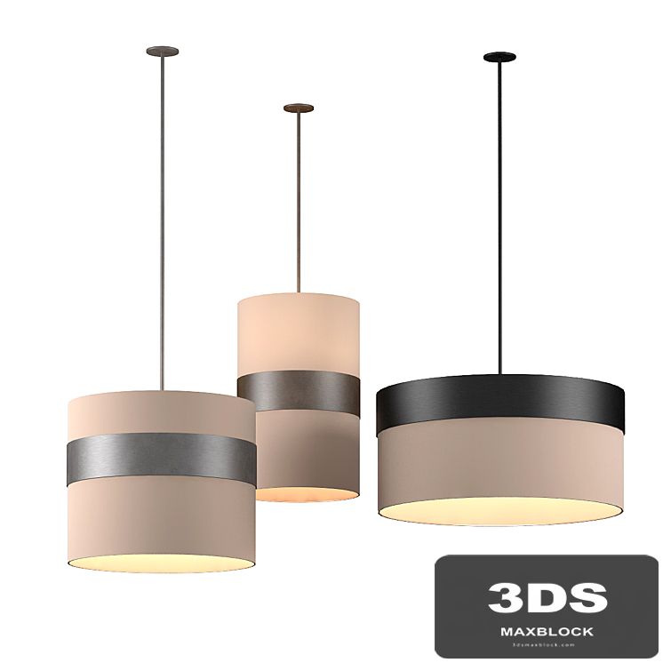 Suspended light Kevin Reilly Bamba